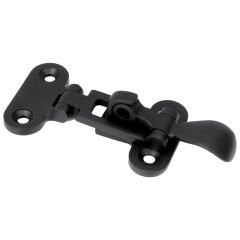 Cover Latch, Inox 316, Black