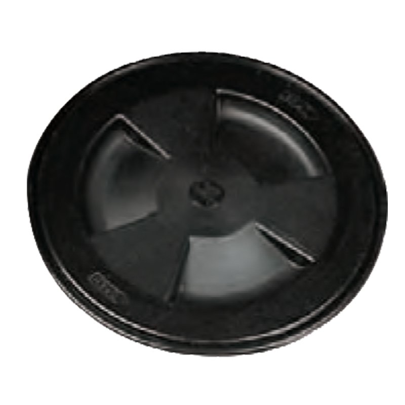 Kontrol Hatchi, Yuvarlak, Siyah, Int.Ø155mm