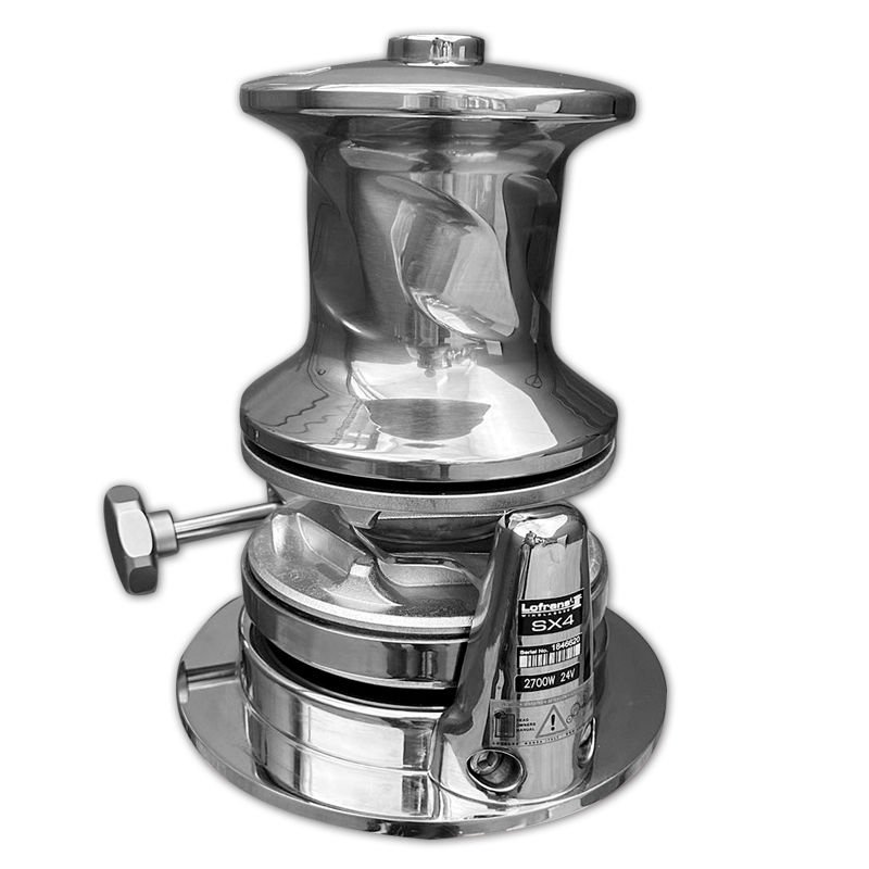 WINDLASS V. SX4 INOX ROUND G+D 2700W/24V CW 14mm