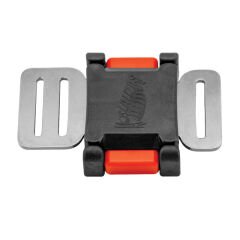 Safety Buckle, w/ Metal SS 304 Side Release, for 30mm Webbing