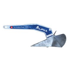 Lofrans' Anchor ALPHA, Top Holding Power (THP), Hot-dipped Galvanized, 20kg