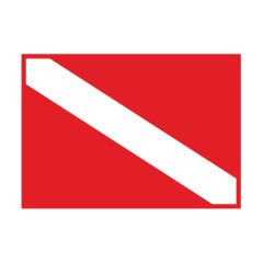 Diver down flag 35 X 50