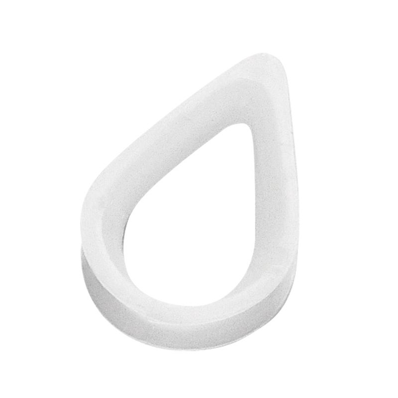 Thimble for Ø20mm Rope, Nylon PA, White